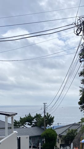 海が見えるお部屋でした♪