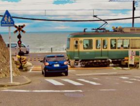 鎌倉高校前駅はスラムダンクの聖地